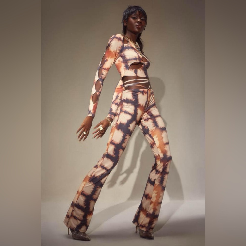 Jaded London Cutout Top & Pants Set